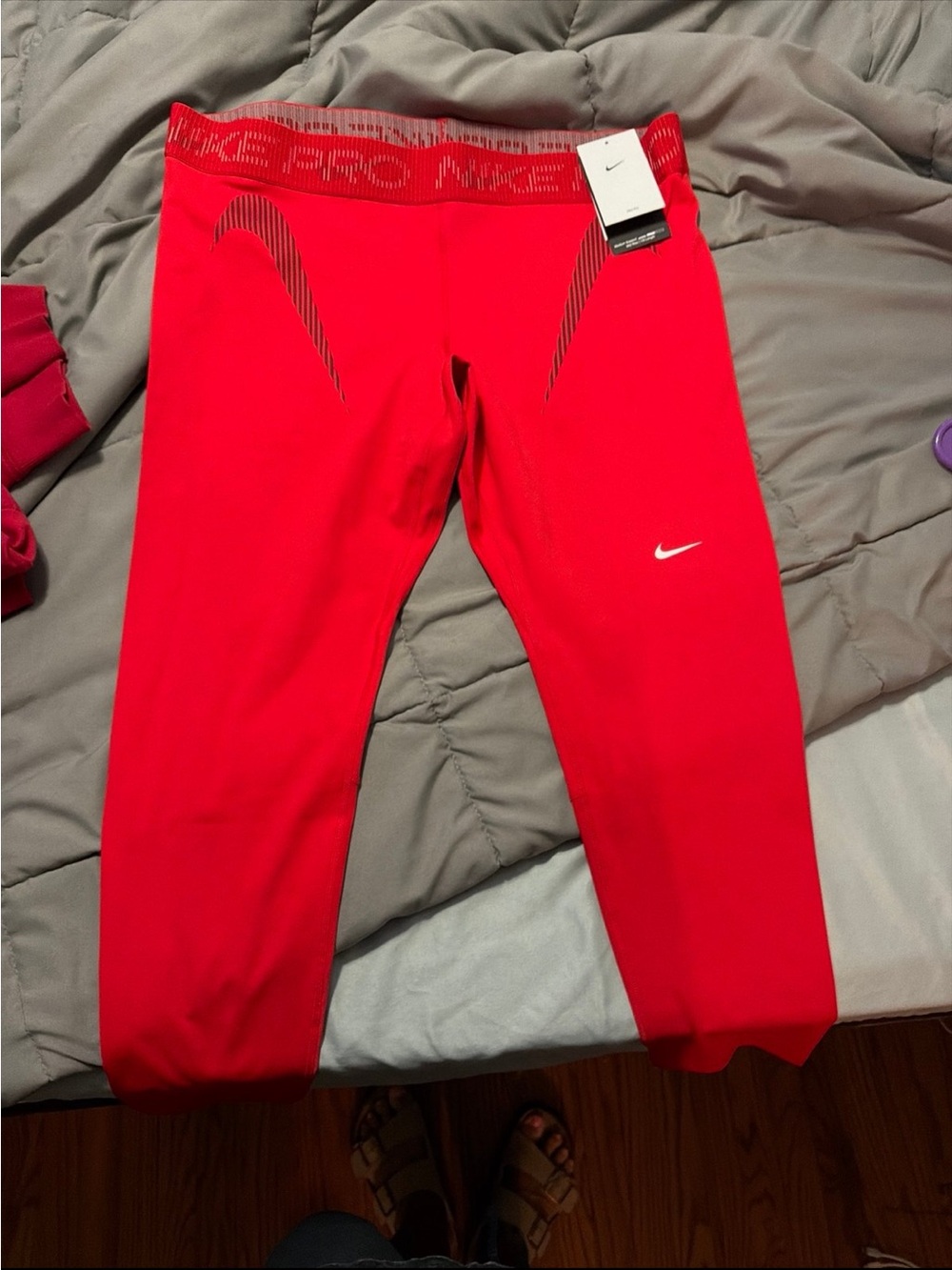 Nike pro women’s leggings xxl new